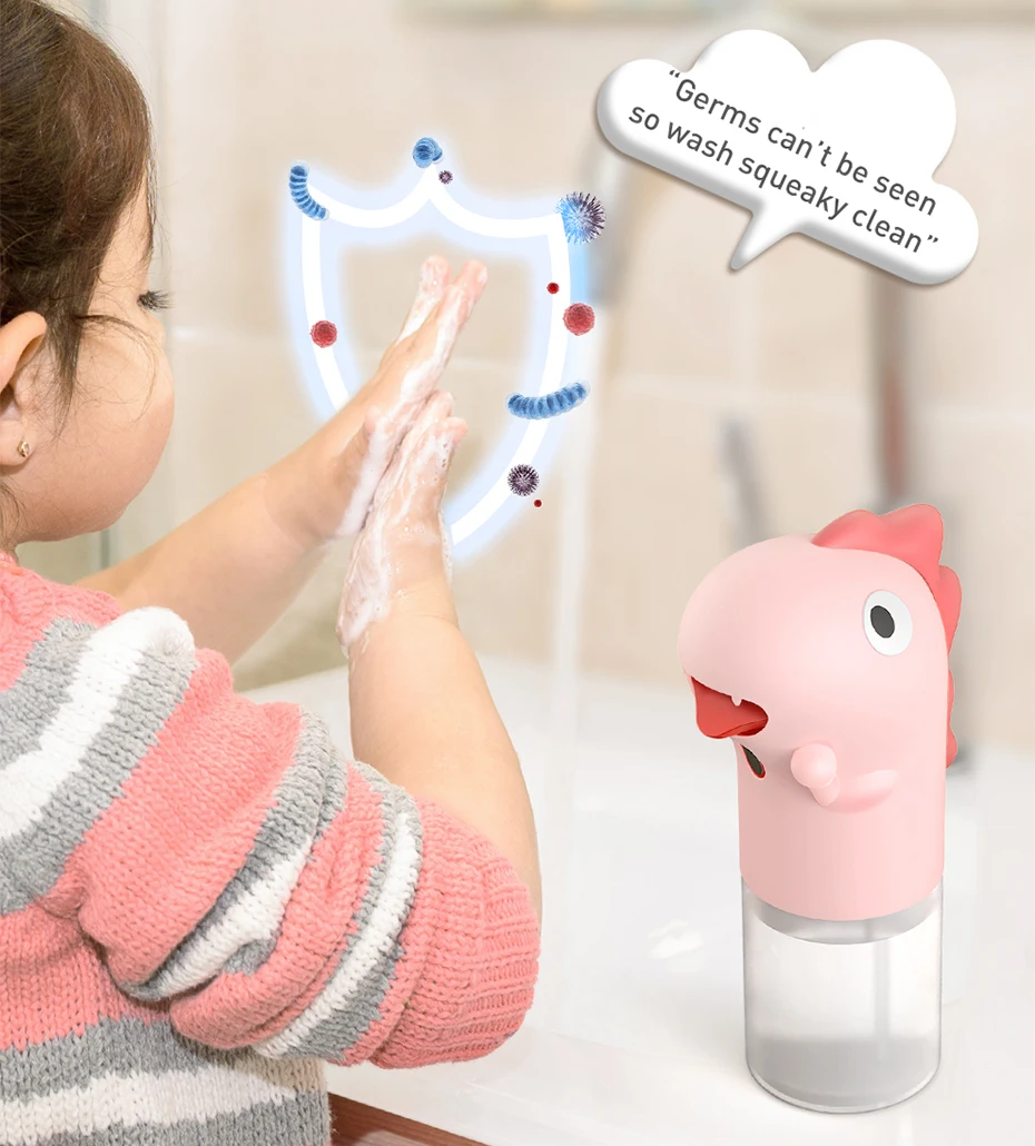 Автоматический диспенсер для мыла с бесконтактным датчиком милая мультяшная