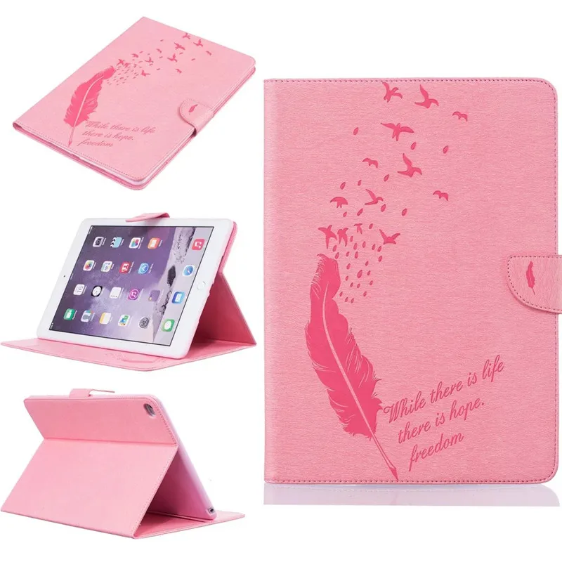 Для iPad Air 1 Чехол iPad 2013 A1474 A1475 A1476 чехол Funda ультра тонкий PU кожаный чехол с рисунком пера для iPad Air 2013 9,7 дюймов