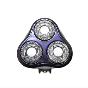 Сменная бритвенная головка для мужчин, бритвенная головка + лезвие + рамка для FLYCO FS373, Запасное лезвие для бритвы для FLYCO FS373, FS370, FS371, FS372