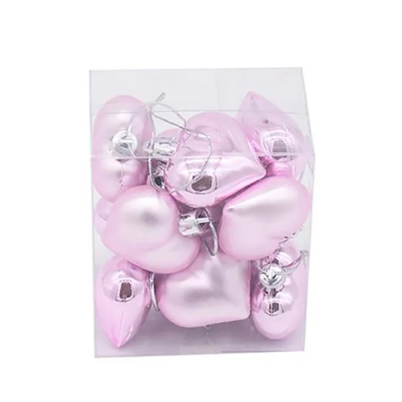 

Garland Ornament Decoration Small Pendant Valentine's Day Gift 4.5cm Special-shaped Electroplating Love Ball Party Supplies