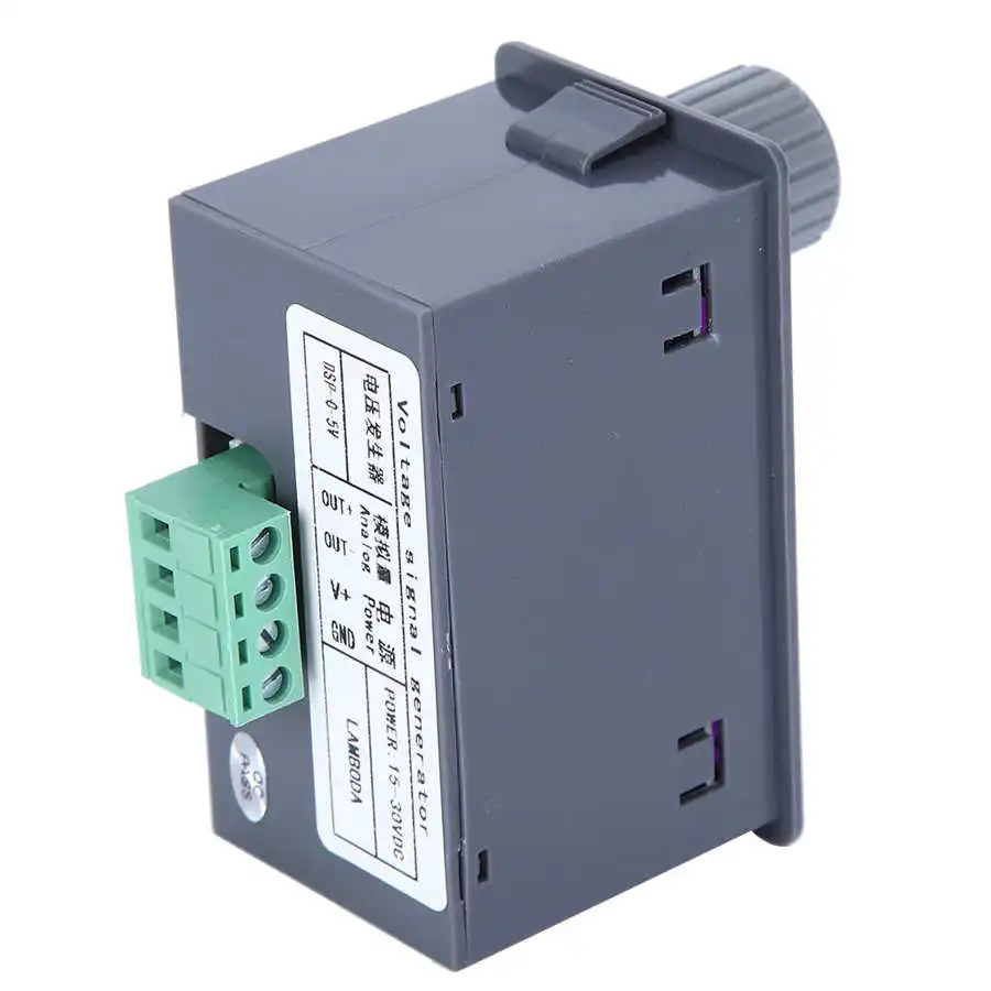 Симулятор генератора напряжения с цифровым дисплеем аналоговый источник