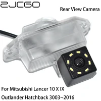 zjcgo ccd car rear view reverse back up parking waterproof camera for mitsubishi lancer 10 x ix outlander hatchback 30032016