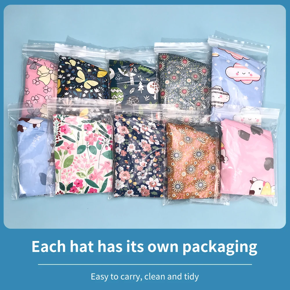 

new Fashion Breathable Scrub Cap Printed Button Work Hat Casual Unisex Outdoors Nurse Work Hat nurse cap Animal print nursing