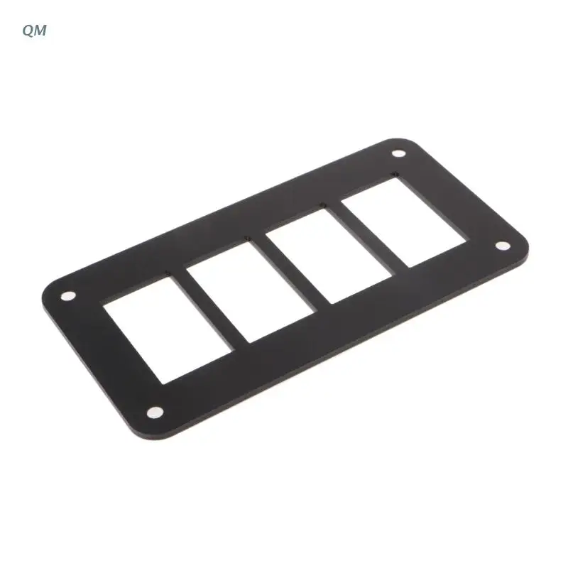 

Aluminum Rocker Switch Panel 2/3/4/6 Way Housing Holder For Car Boat Auto Parts 13MF