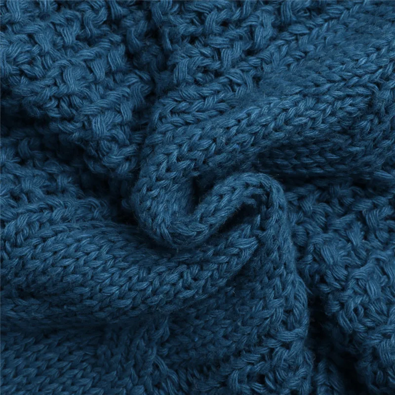 Women's Sexy V Neck Oversized Off Shoulder Sweaters Jumper Hollow Soft Warm Knitted Sweater Open Front Tops Long Sleeve Knitwear | Женская