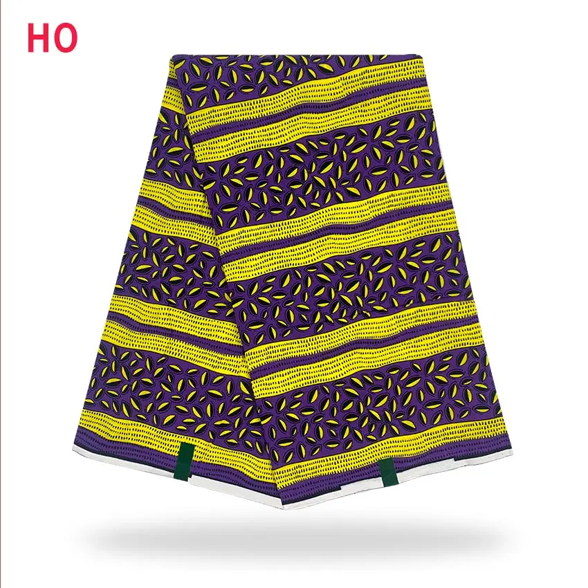 

African Cotton For Wedding Party Dress Nigerian Wax Print Fabric Summer Clothes H210816