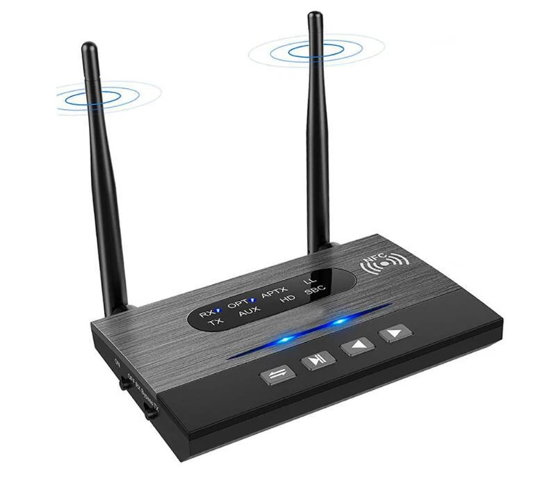 Fiber Optic Bluetooth 5.0 Receiver Wireless Audio Adaptation Speaker Sound Amplifier Launch Turn TV Computer Auxhd | Электроника