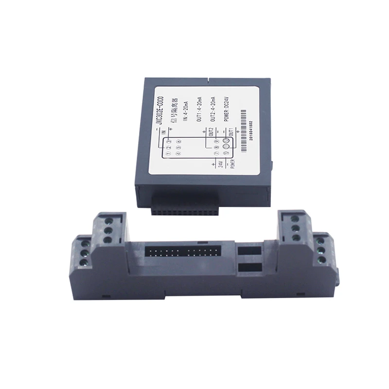 

Plug-in Design Input And Output 4-20ma DC Signal Isolator Converter Isolating Transmitter Multiple Output 4-20MA, 0-5V, 0-10V