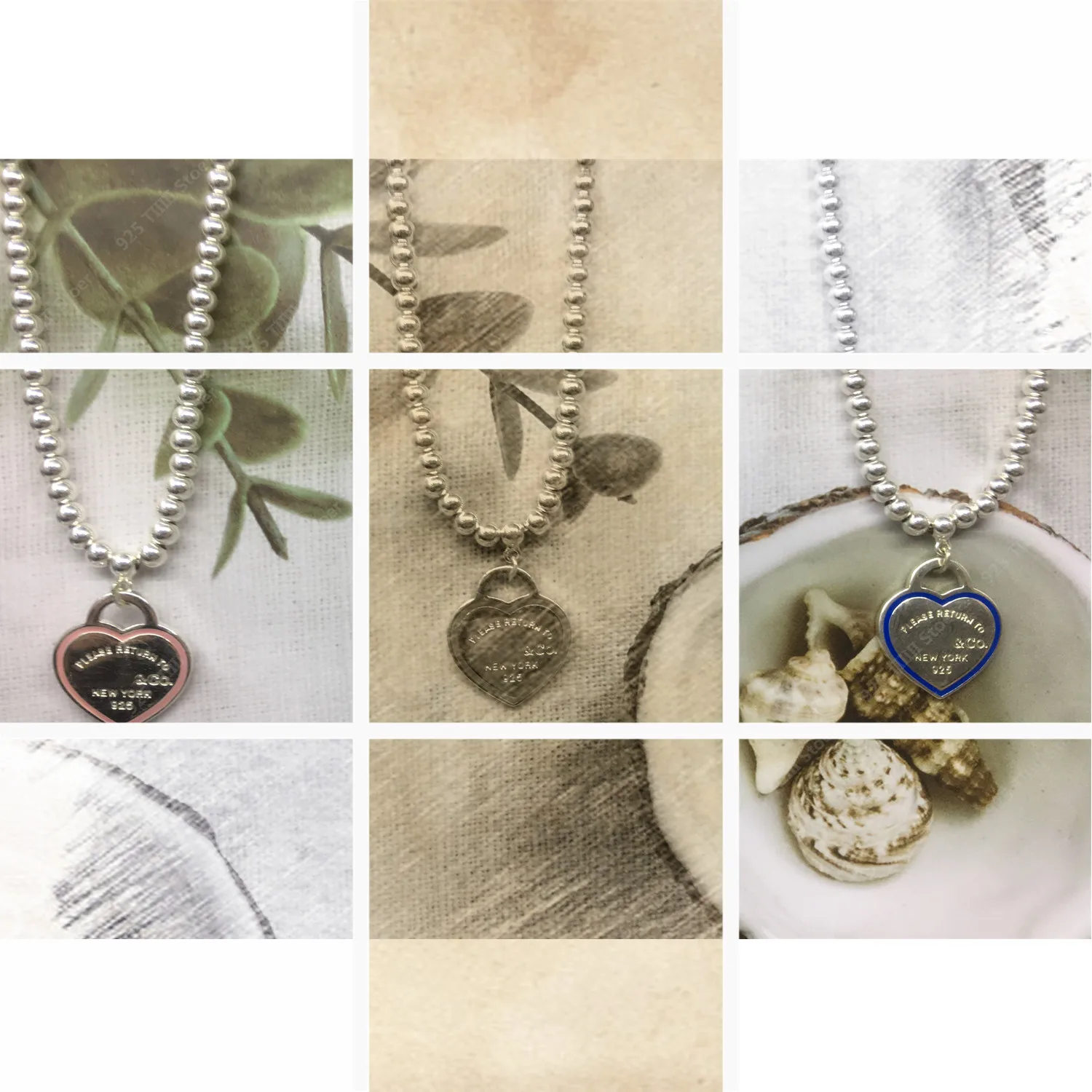 

Anniversary of the high-quality goods hot style lovers 8 mm round bead necklace