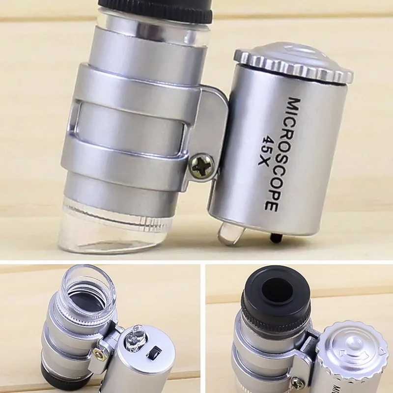 45x ручной фотографический Портативный микроскоп|Лупы| |