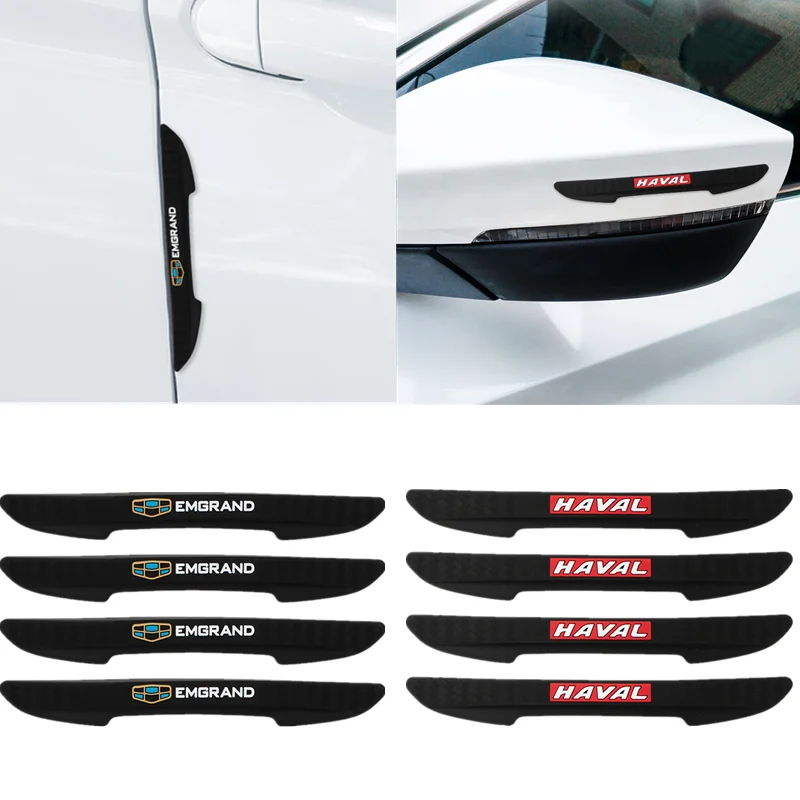 4 шт. автомобильные зеркальные защитные наклейки для VW Volkswagen Golf Polo Passat Tiguan Jetta Touran |