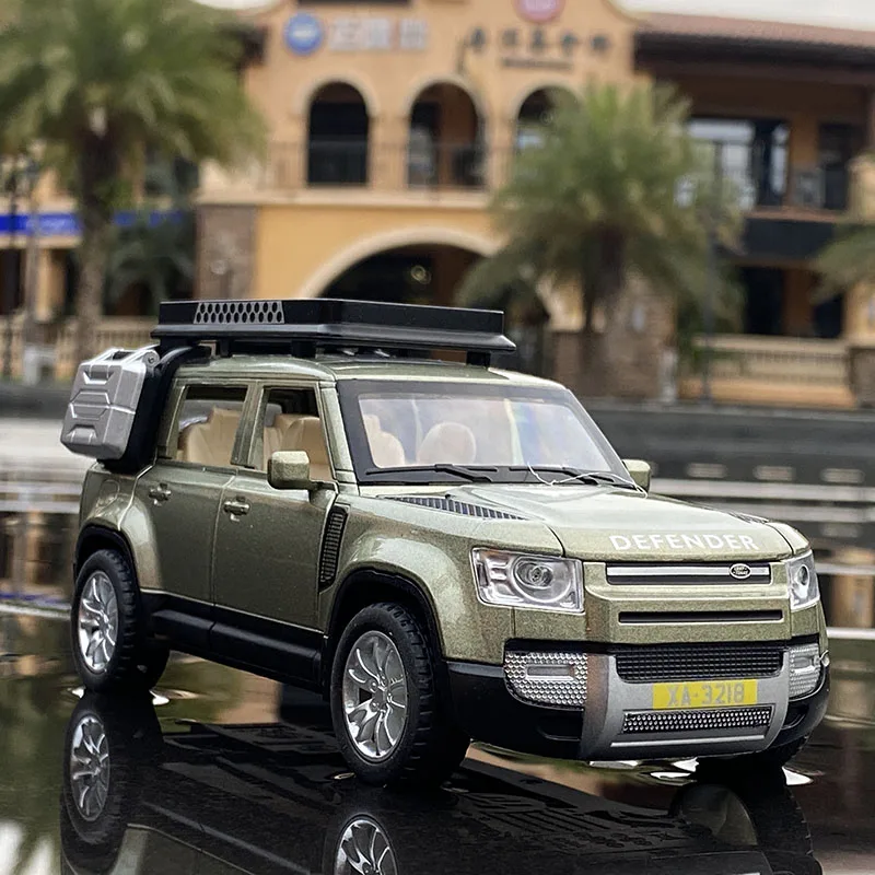 

1:32 Land Rover Defender SUV Alloy Car Model Diecast & Toy Off-road Vehicle Metal Car Model High Simulation Collection Kids Gift
