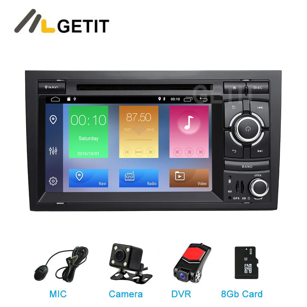 DSP Android 9 автомобильный DVD видео стерео радио плеер GPS навигация для Audi A4 B6 B7 S4 RS4 SEAT