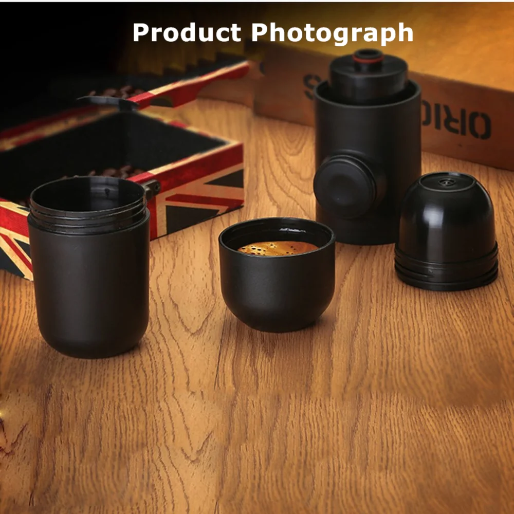 

Portable Coffee Machine Manual Coffee Maker Handheld Press Espresso Machine For Home Travel CF31