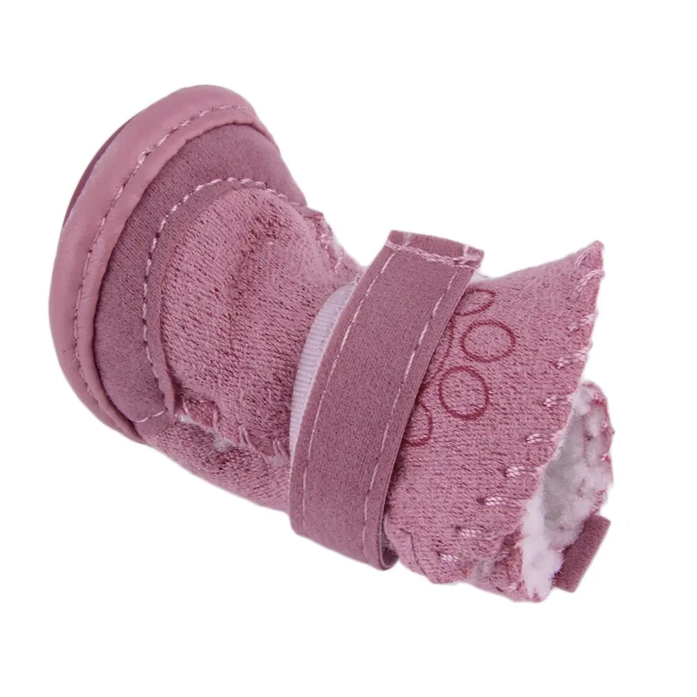 Новинка 2018 года модная обувь для домашних животных 2 цвета зимние сапоги детей