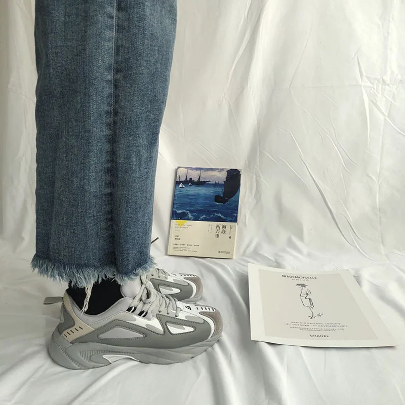 

Кроссовки мужские и женские на толстой подошве, 2020