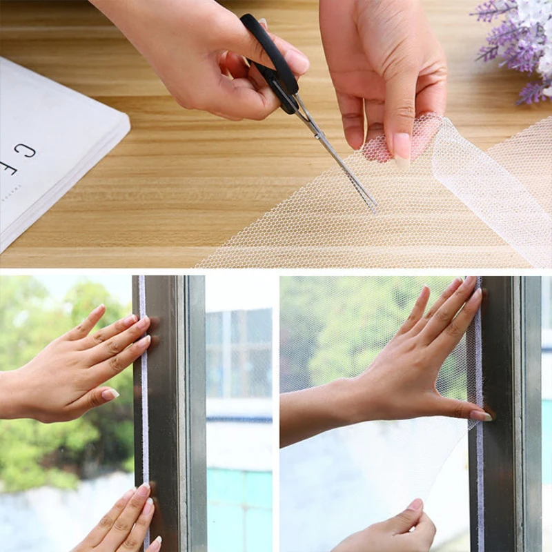 

Insect Mesh Window Screen Mosquito Net Bug Fly Netting Moth Window 3 Colors Door & Window Screens Home Textile Dropshipping