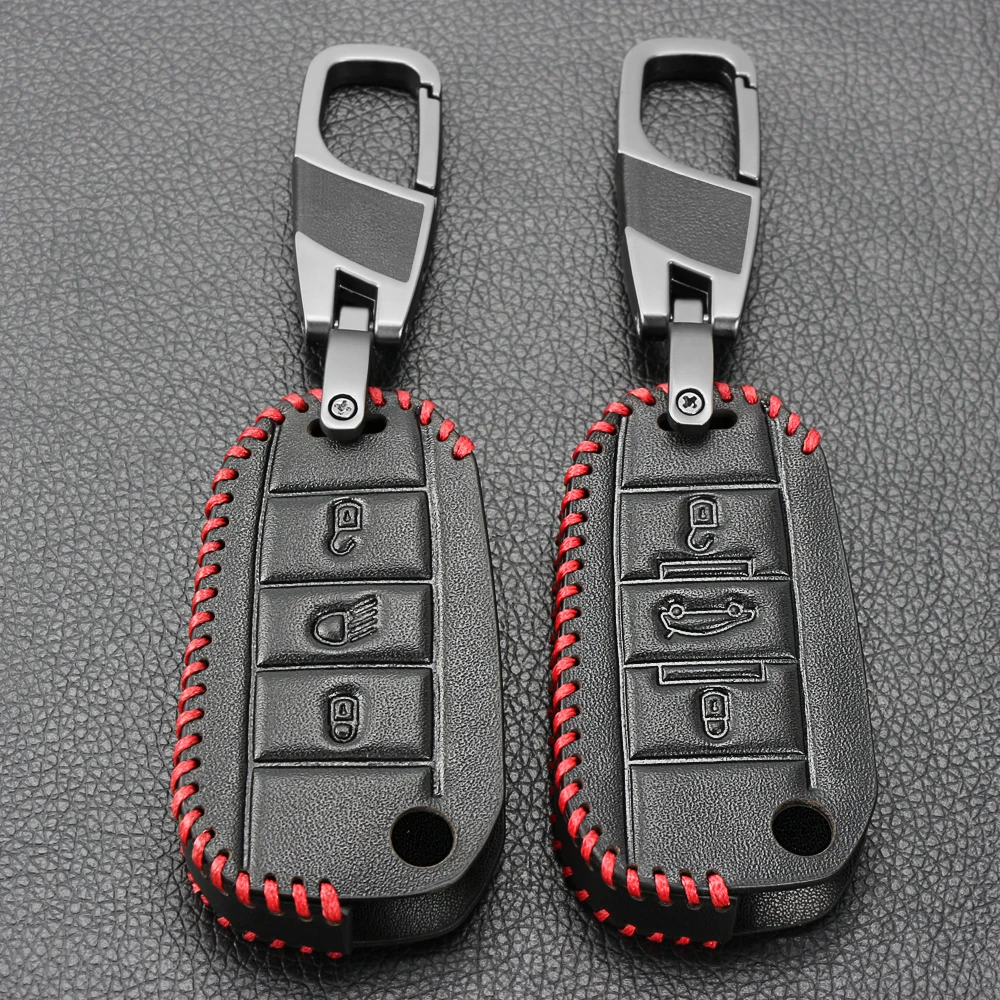 Чехол для ключей автомобильные аксессуары Peugeot 208 308 3008 2008 307 508 407 кожаный чехол Expert