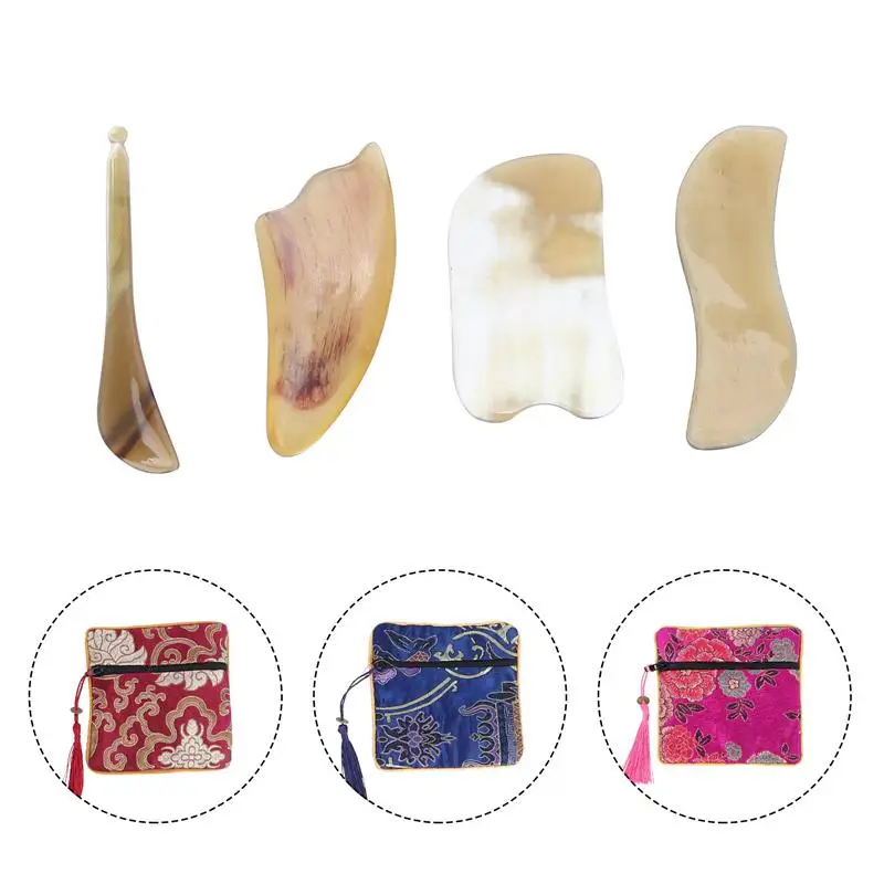 Многоразовая доска для скрапбукинга гуаша 4 шт. расслабления медитации массажа