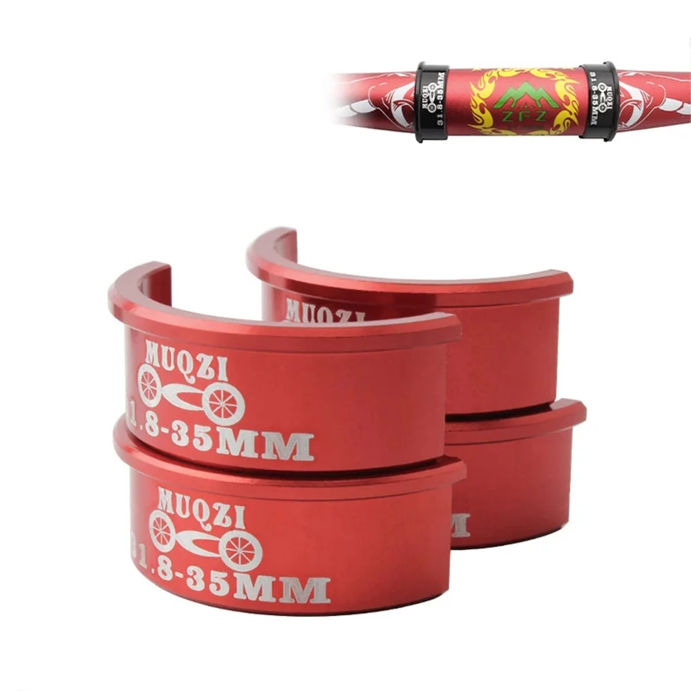 

Road Bike Installation Aperture Adapter MTB Reducing Spacer 25.4 To 31.8mm Handlebar Reducing Sleeve Handlebar Conversion Shim