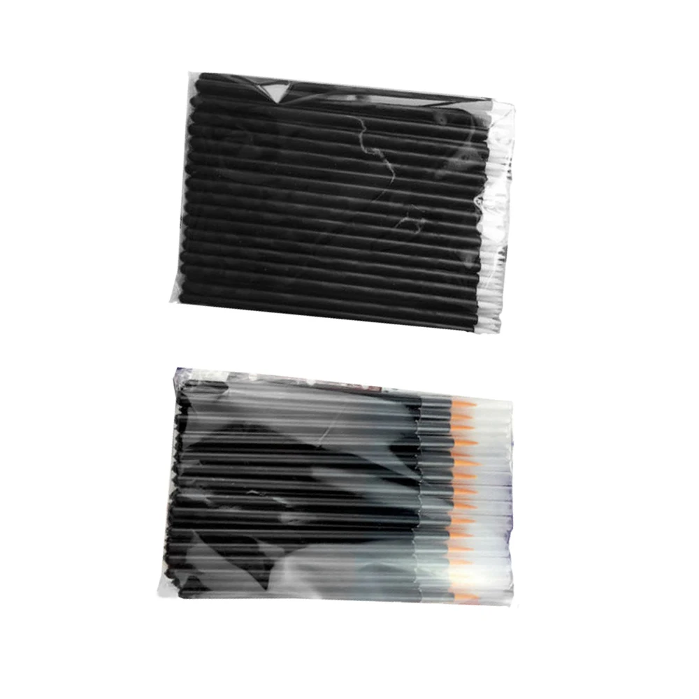 

100pcs Disposable MakeUp Eyeliner Brush Gloss Wands Applicator Make Up Must-Have Cosmetic Tools Professional Women Cosmetic