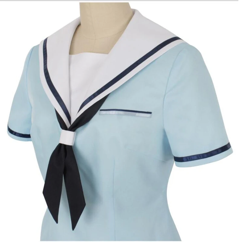 

Anime BanG Dream cosplay Costumes Toyama Kasumi Cos summer JK College girls Uniforms Sailor Suit Festival Carnival Clothing Wear