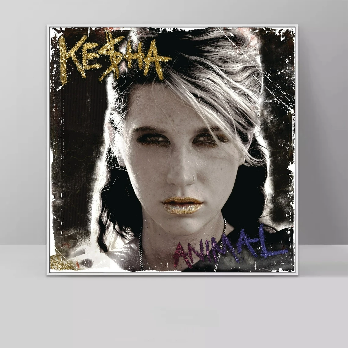 

Альбом с изображением животных Kesha, постер с изображением музыкальных мотивов, Постер со звездами, певицами, поп-художниками, Художественна...