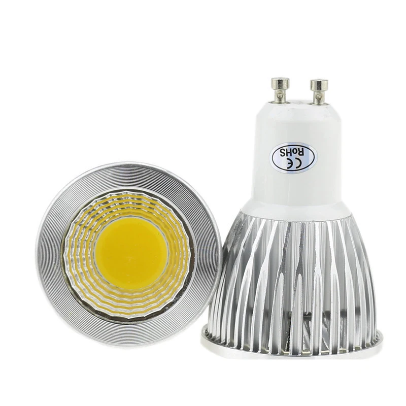 1-10Pcs Dimmable GU10 Led COB Spotlight Bulb Light 9W 12W 15W 18W MR16 Cob Spot Lamp 12V 85-265V Lampada | Лампы и освещение