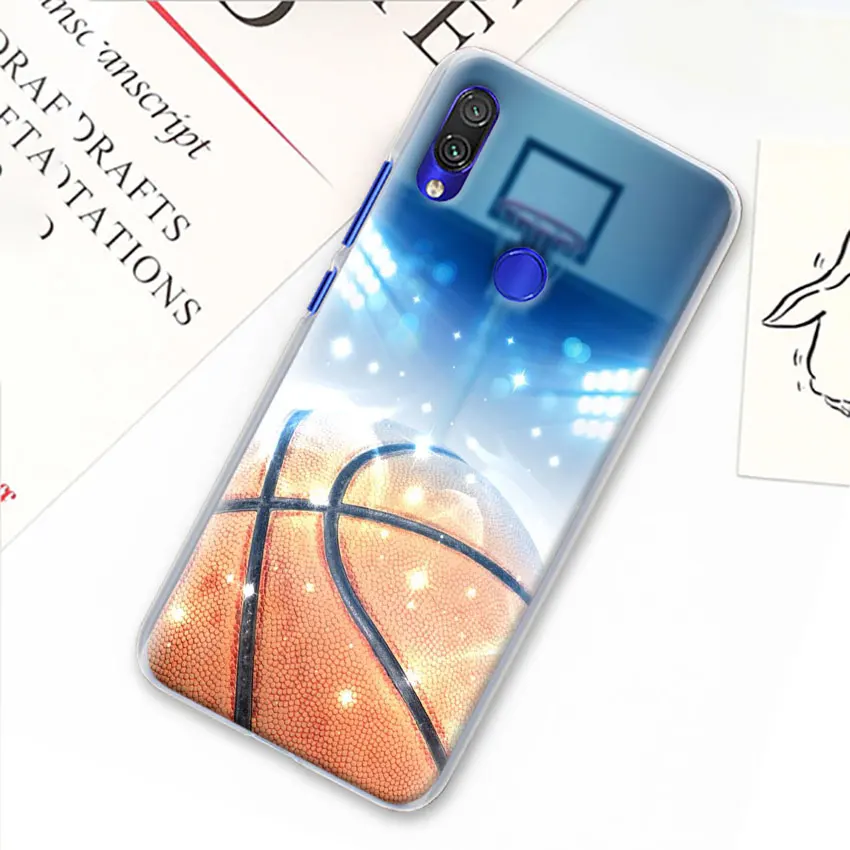 Черный чехол для Xiaomi mi A3 A1 A2 8 Lite 9T CC9E Play Red mi K20 Pro 7A Note 7 7S твердый прозрачный чехол