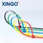 Xingo 5x120 мм самоблокирующиеся Нейлоновые кабельные стяжки на молнии пластиковые кабельные стяжки на молнии 50lbs UL Rohs одобренные петли для обертывания Связки 100 шт