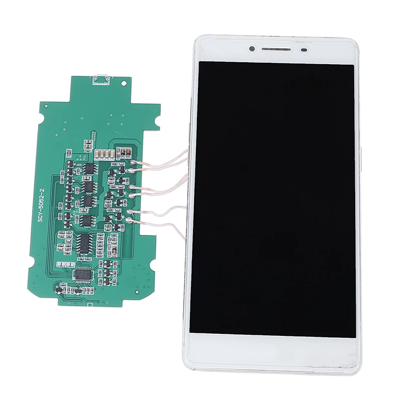 5v2a diy 3 coils qi wireless charger pcba circuit board qi wireless charging standard accessories free global shipping