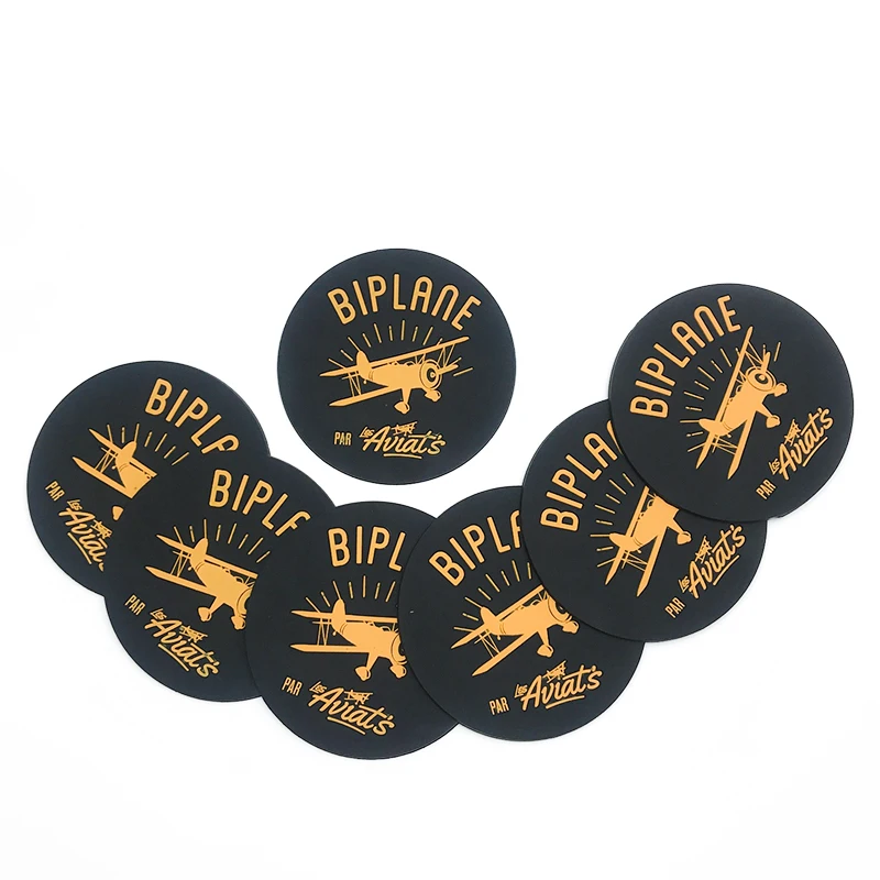 

MOQ 100pcsPVC Custom Coasters Promotional Gifts