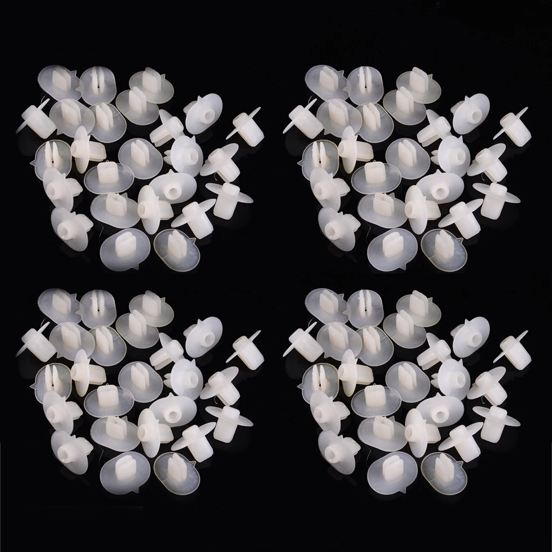 100 шт./компл. бампер автомобиля гайка крепежной втулки зажим фиксатор подходит