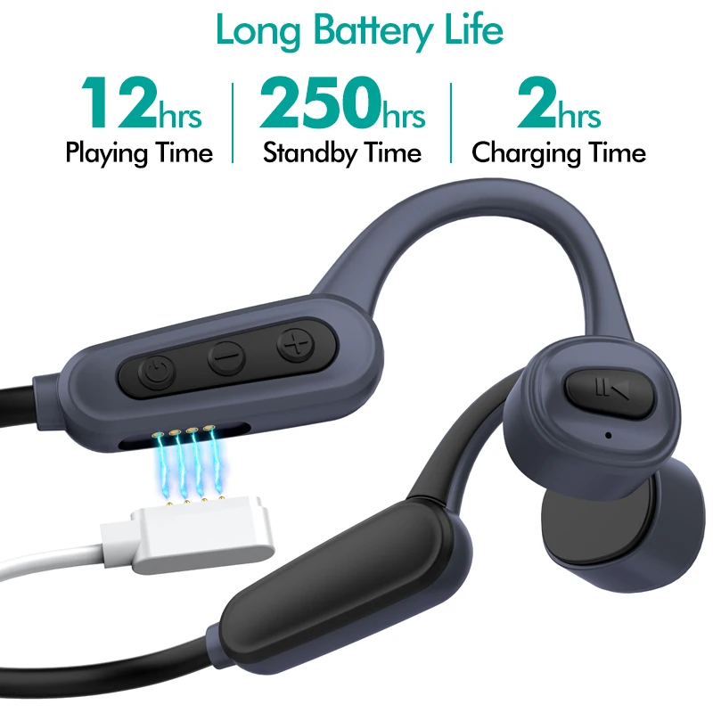 bluetooth 5 0 headset swimming 16g ram mp3 bone conduction sports headphone ipx8 water proof wireless earphone for all phones k8 free global shipping