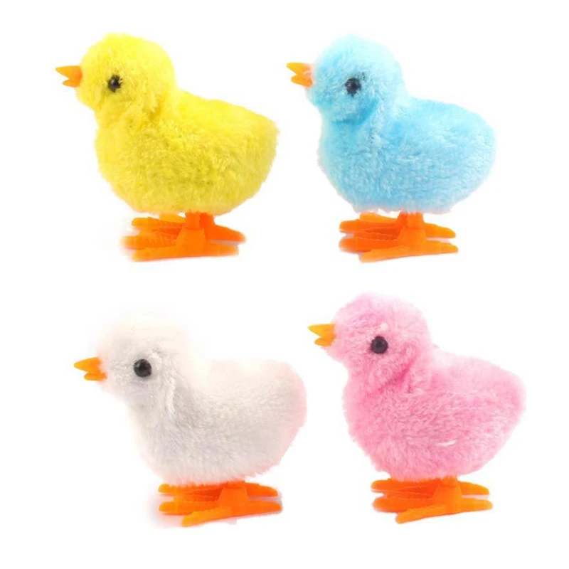 Забавная плюшевая игрушка в виде сердца для девочек &quotцыпленок&quot Заводной