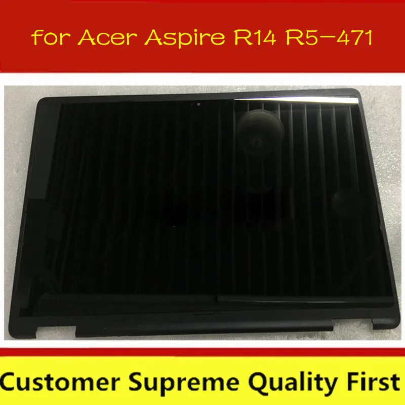 14 &quotFHD сменный сенсорный ЖК-экран LP140WF6 SPD1 для Acer Aspire R14 R5-471 R5-471T-71W2 R5-471T-78VY в сборе |