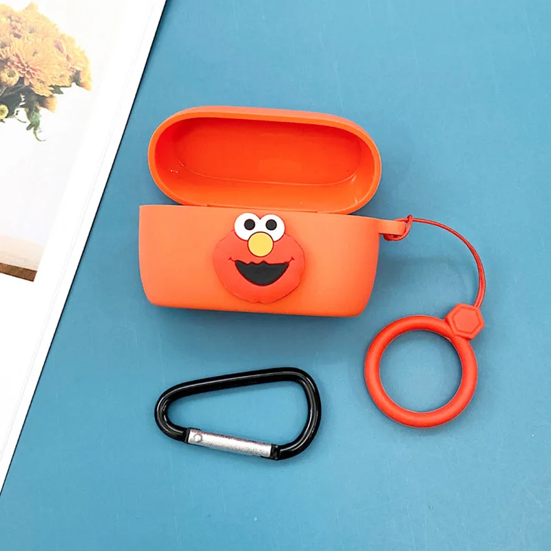 

Silicone Earphone Cover for Jabra Elite 75t TWS Case With Hook for Jabra elite 75t Bluetooth Earphone Protective Accessories