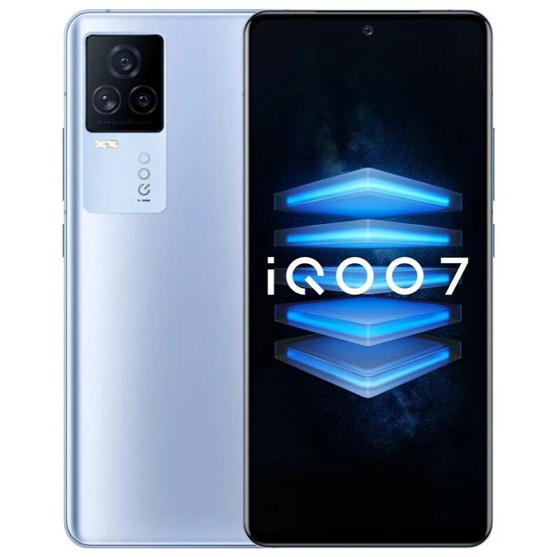 new original vivo iqoo 7 5g mobible phone 6 62 120hz 8g128g snapdragon888 octa core android 11 fast charging 120w smartphone free global shipping