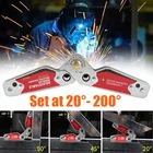 Многоугловой Магнитный сварочный держатель, стрелка, магнитный зажим, регулируемые углы 20-200 градусов для сварки, магнитные железные инструменты