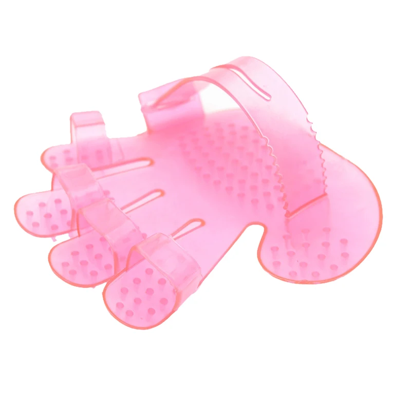 Dog Pet Brush Glove Bath Comb Cat Grooming Supply Cleaning Hair Fur Massaging Interactive Tools |