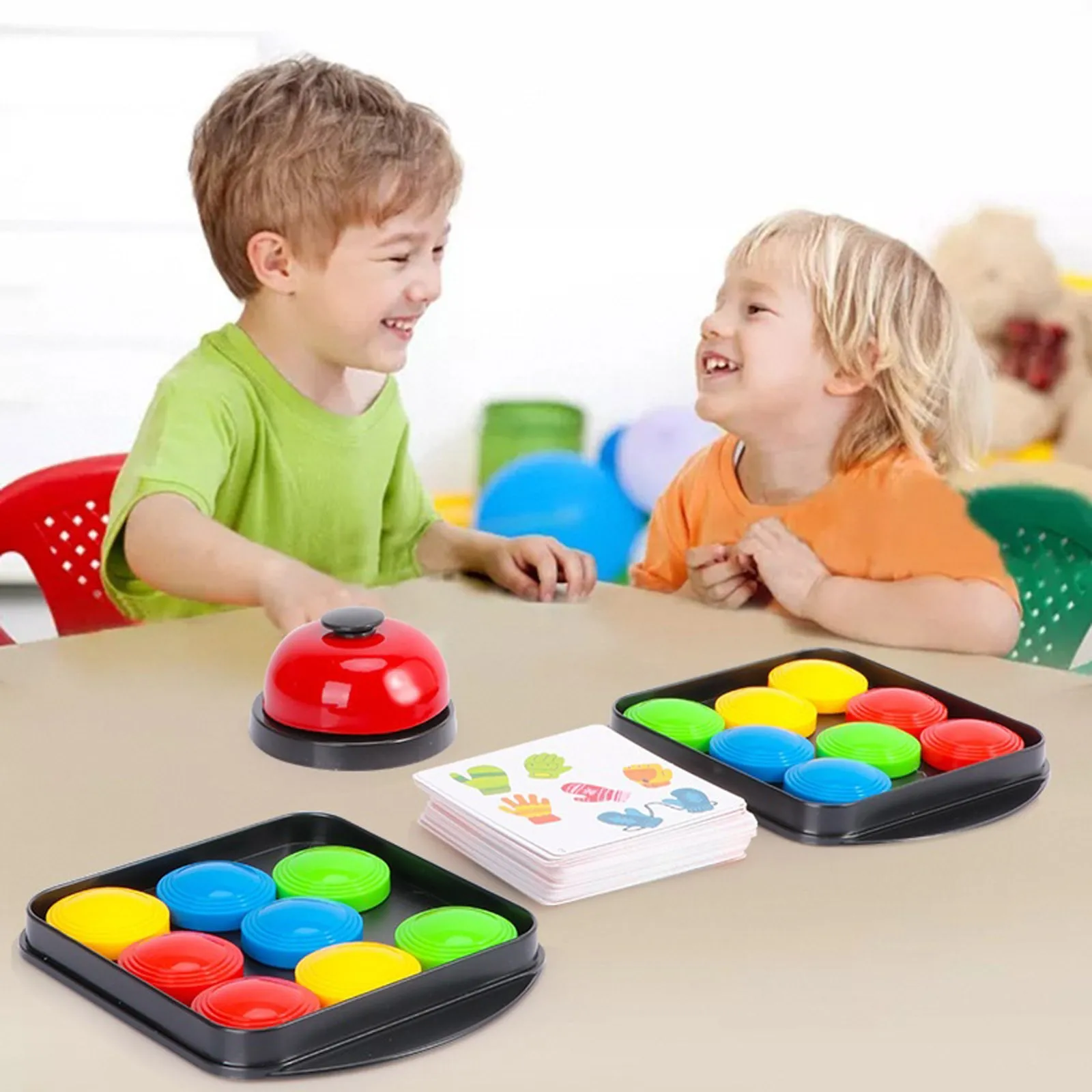 

Kid's Toy Crazy Push And Push Table Games Parent-child Interaction Children's Educational Toys for Training Cildren's Thinking