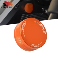 new accessories cnc aluminum motorcycle water tank cap cover for 790 adventure 790 adv rs 2019rear brake oil cup cover