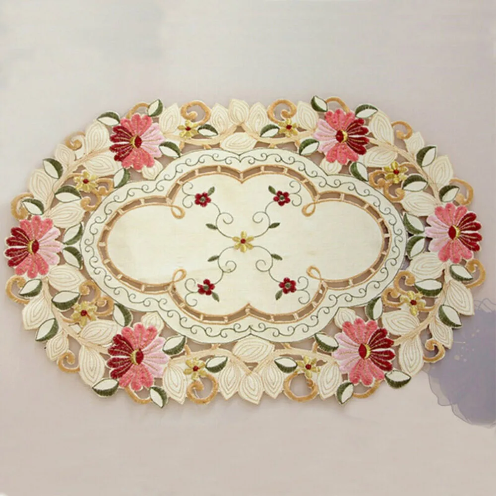 

Tableware Cloth Placemat Woven Pads Heat-Resistant Non-slip Kitchen Table Mat