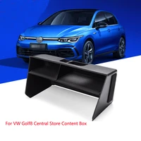 for vw golf8 central control storage box modification storage accessories car interior decoration car styling
