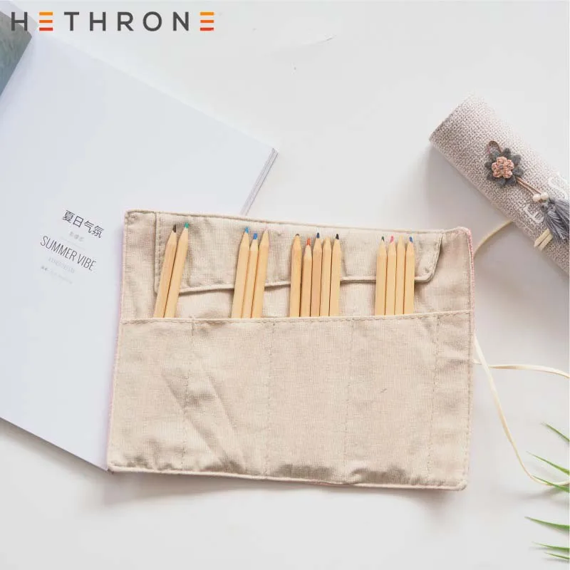 Hethrone 3D однотонный чехол-карандаш с кисточкой и подвеской в стиле ретро на ремешке