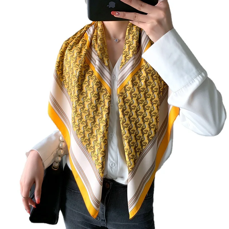 

Mulberry Scarf Women Silk Scarf Luxury Shawl Scarves Beach Cover-ups Bandana Hijabs Bufand de seda Foulard en soie solar playa