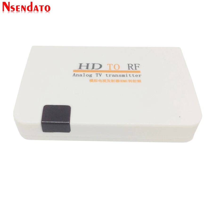 Коаксиальный преобразователь HD в RF аналоговый сигнал ТВ передатчик с пультом