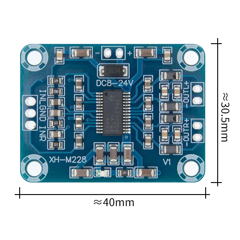 Цифровой аудио усилитель TPA3110 2X15W цифровой стереоусилитель плата модуля мини