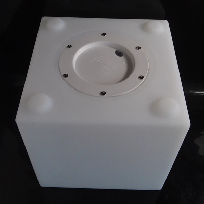 Beste 20cm RGBW Kleur Waterdichte Illuminose Vierkante Kubus LED Bar Decoratieve Verlichting Kubus Lampen Gratis Verzending 1pc