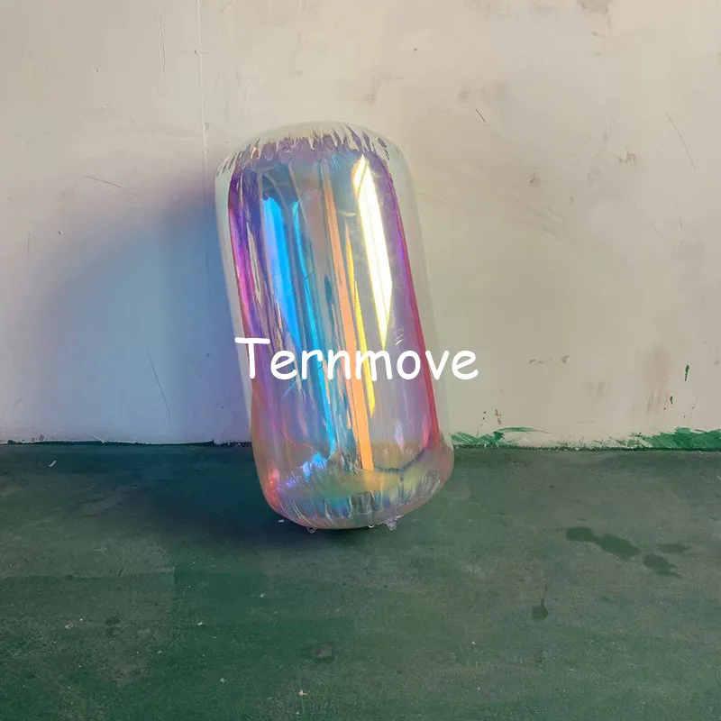 Гигантский надувной зеркальный подвесной мешок для песка боксерская сумка груша